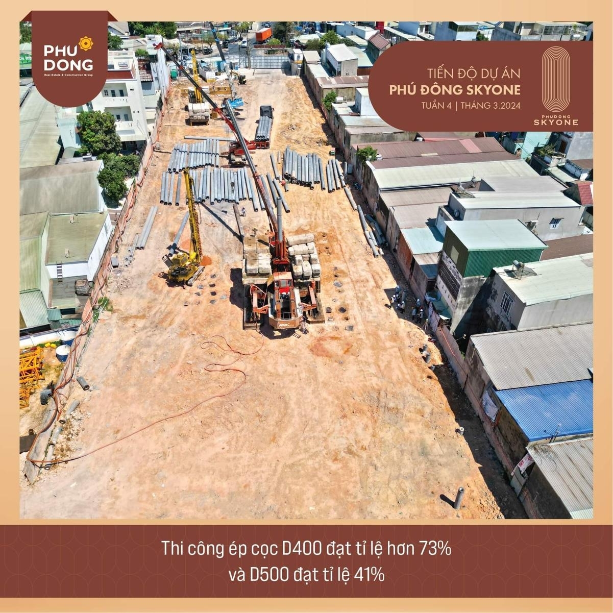 Tien Do Thang 04 2024 Phu Dong Sky One 3 Tiến độ tháng 04/2024 Phú Đông Sky One